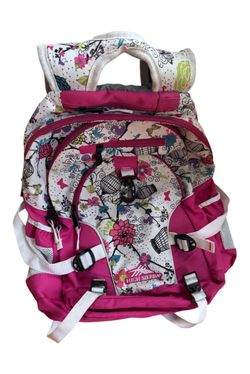 High Sierra floral backpack