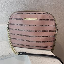 STEVE MADDEN- Luxury Side Bag, BLUSH PINK