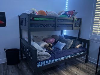 twin over full bunkbeds wood