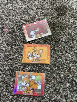 Sonic the Hedgehog Trading Cards - Tails and Knuckles