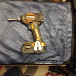 Rigid 18 V Cordless Impact Driver W/Battery 