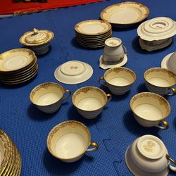 Noritake Morimura Vintage China Set