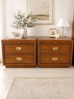 ✨ Vintage Lexington Nightstands  Matching Pair-Delivery Available 🚚