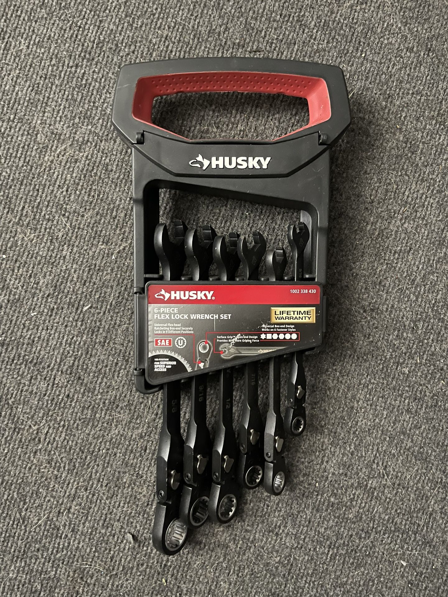 Husky Flex Head Ratcheting Wrenches