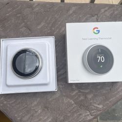 Google Nest Learning Thermostat – Renewed – $110