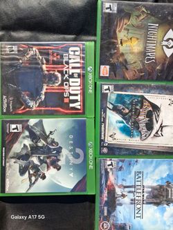 Xbox One 5 Games total ...super deal
