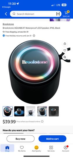 Brookstone Bluetooth Speaker 