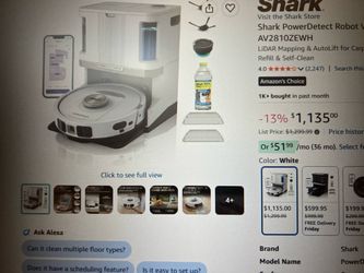 Shark Robo mop and vaccum