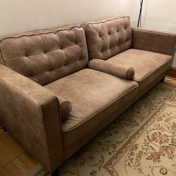 Premium Brown Sofa Couch 