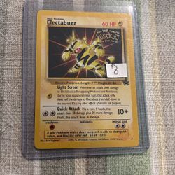 Electabuzz Pikemon Card  