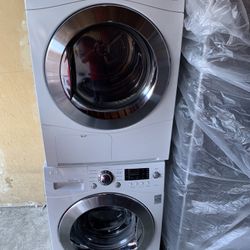 LG Washer & Electric Dryer (24 inch )