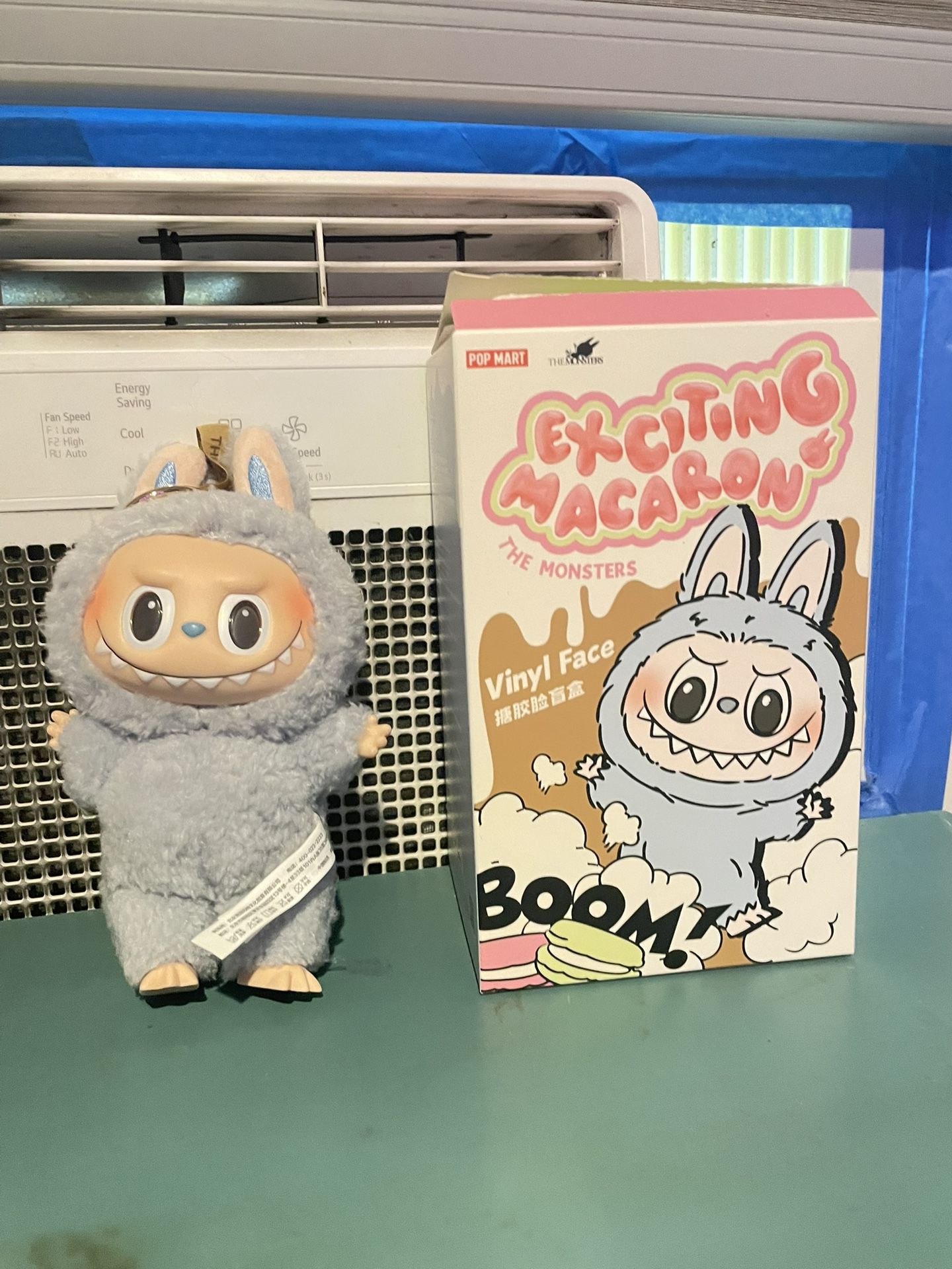 Exciting Macaron Labubu Sea Salt Coconut