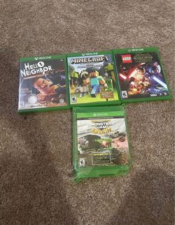 Xbox one games all for 20