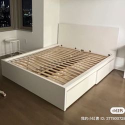 IKEA Queen Size Bed Frame $50