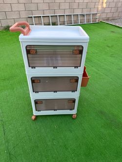 Plastic bin organizer new