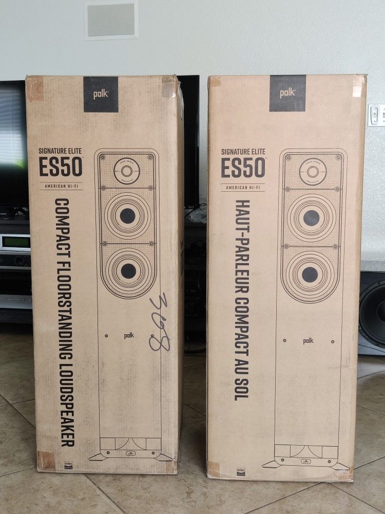 Pair Polk Audio Signature Elite ES50