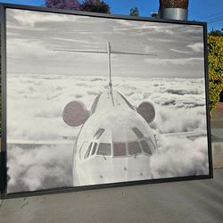 Airplane Canvas Painting