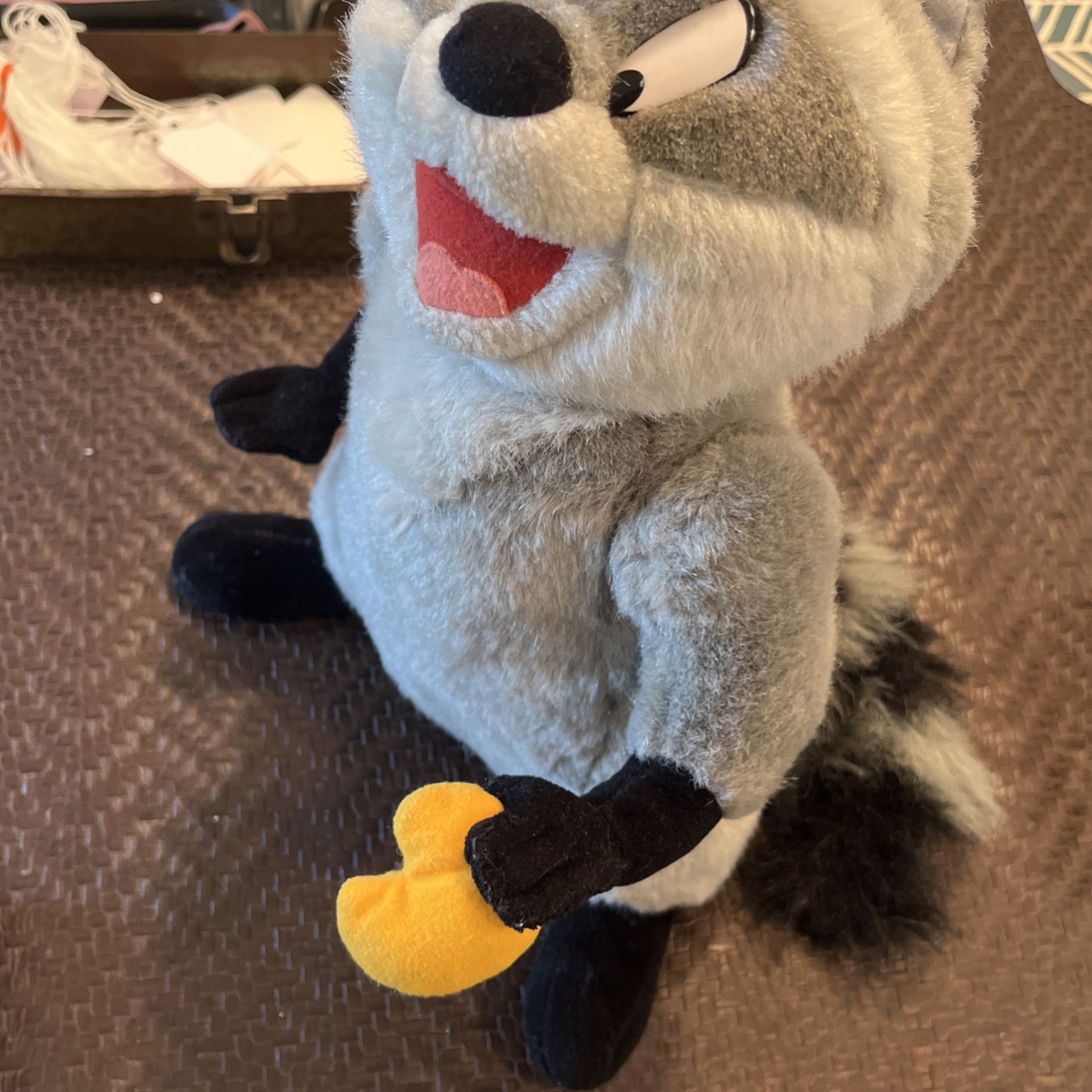 "MEEKO" Disney Pocahontas Plush Raccoon