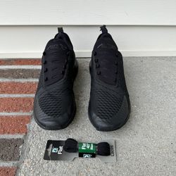 Nike Air Max 270 Low Triple Black Men's Athletic Running Shoes 11.5 AH8050-005