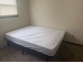 2 For 1 BRAND NEW NEVER USED Full size bed and mattress, including twin size blowup