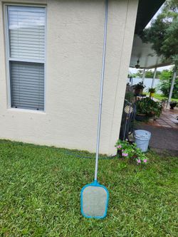 Professional heavy-duty mesh net for cleaning pools and fountains and collecting leaves 46.7 inches