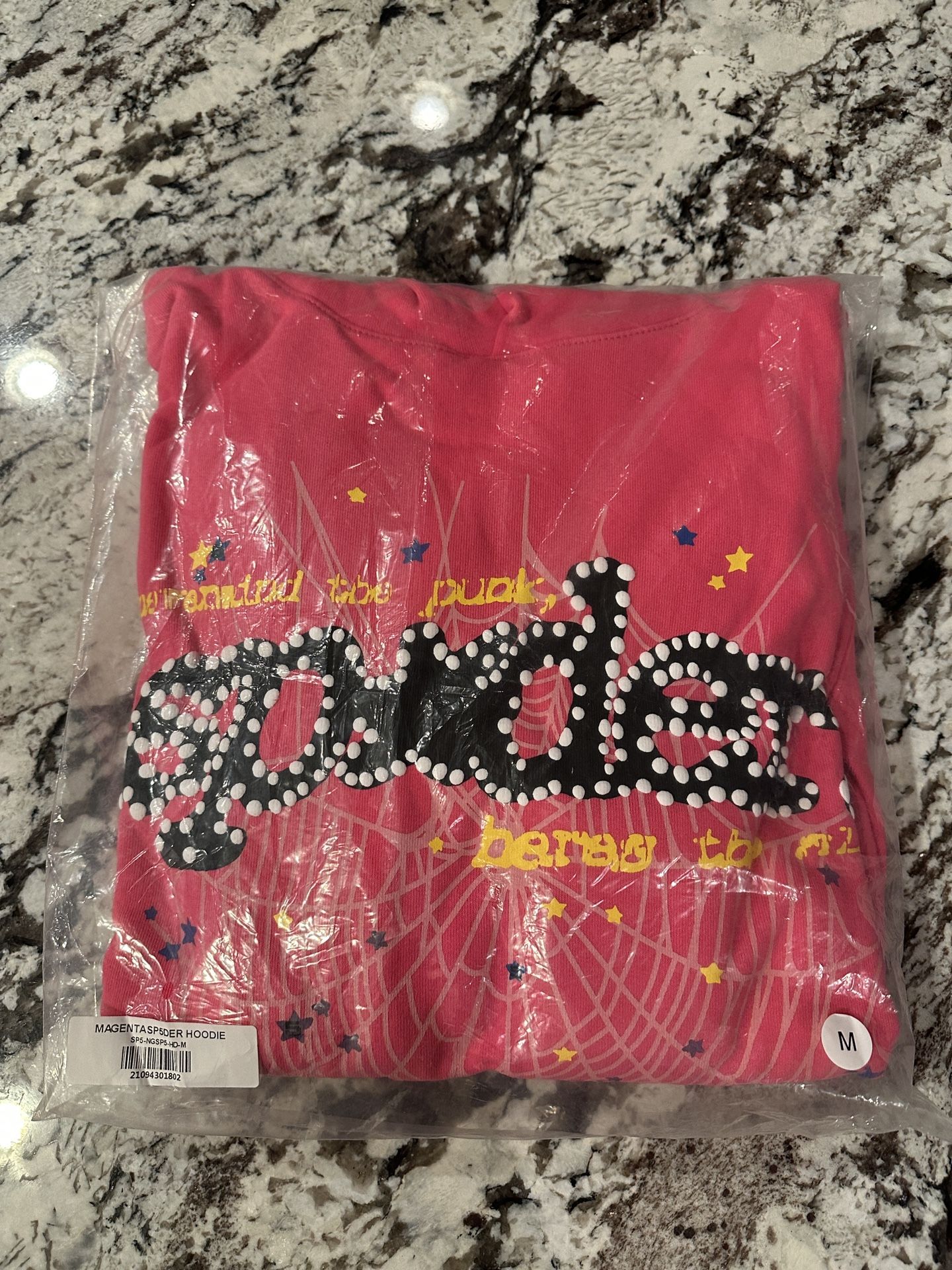 Pink Spider Hoodie