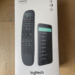 Logitech Harmony Companion Remote + Smart Control Hub- New!