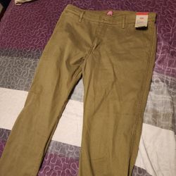 Levi XX Chino Standard Taper Stretch Pants Mens Size 34/30 NEW
