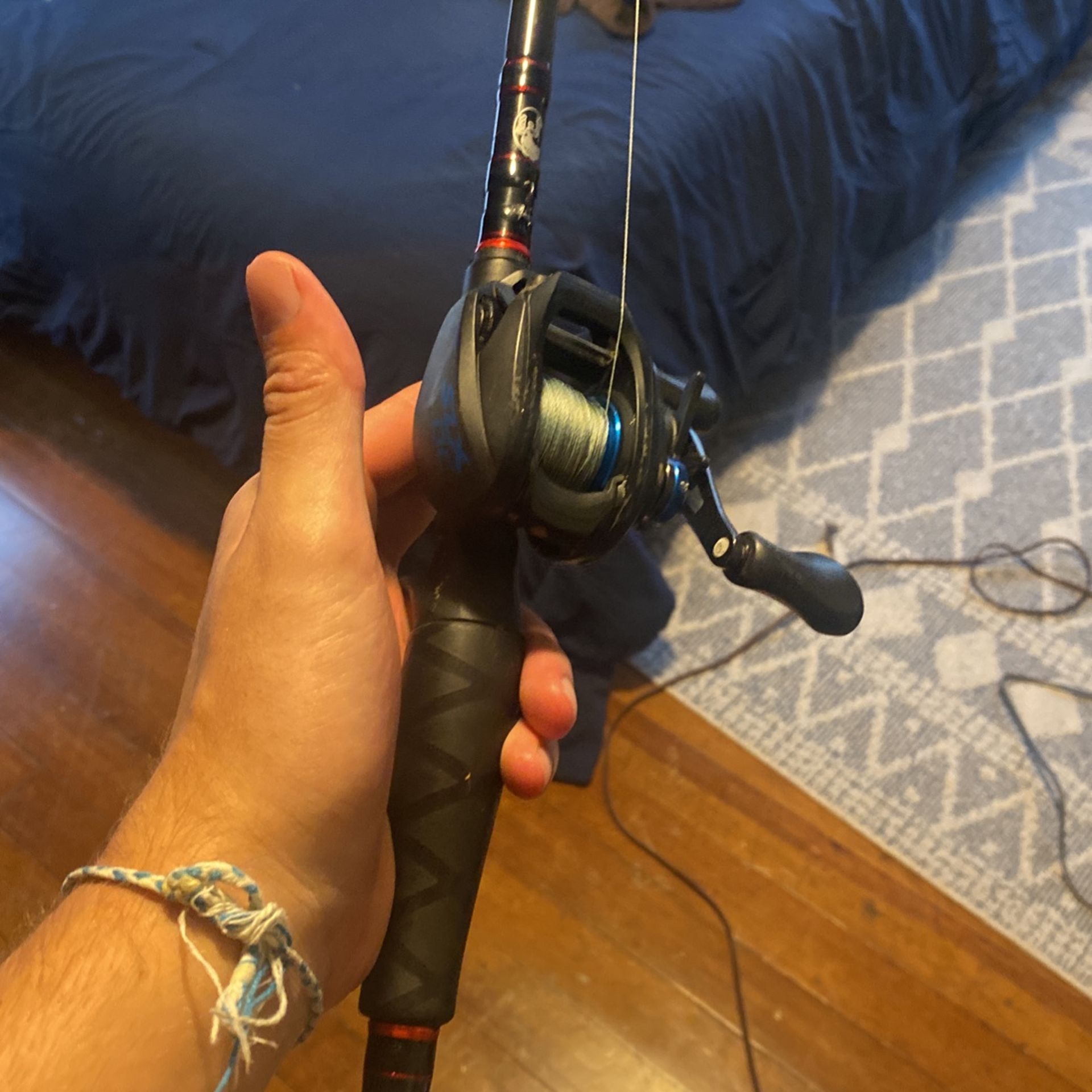 Shimano SLX DC + Bass Pro BionicBlade 7’6
