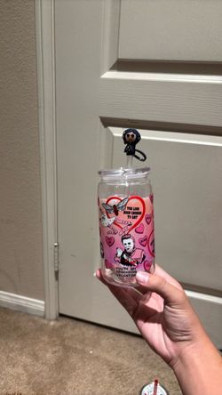 Ghost Face drinking cup