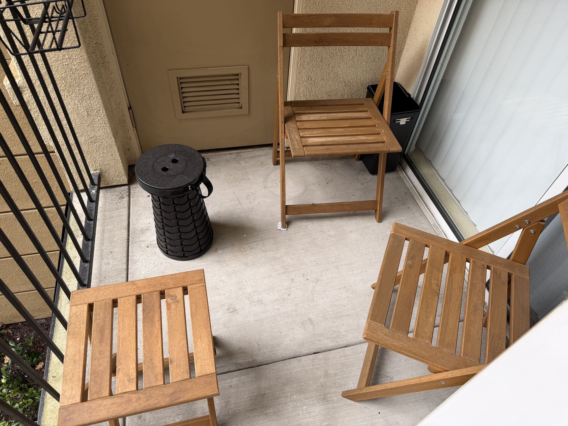 Balcony Chairs And Table