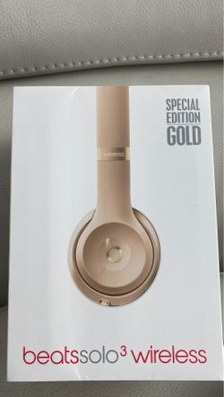 Beats solo3 wireless- special edition GOLD