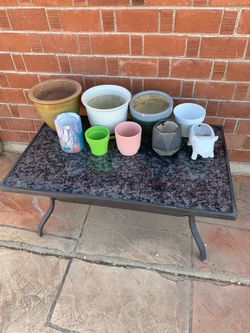 Mixed Plant Pots Bundle – 9 Pieces