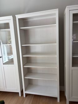 White bookshelf