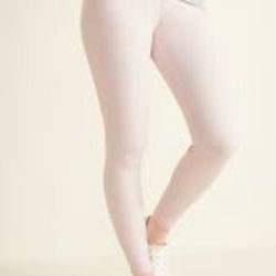 Old Navy Jersey Elastic Waist Pale Pink Leggings Size