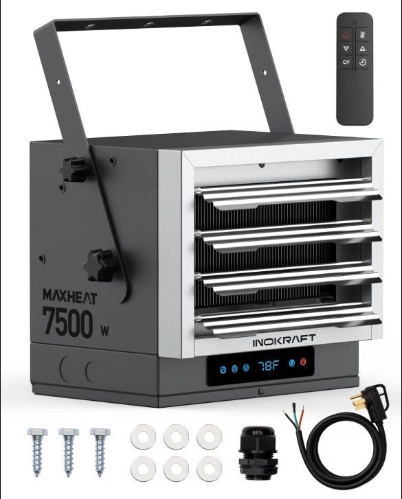 MaxHeat 7500W Electric Garage Heater – Brand New in Box