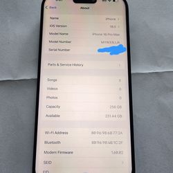 iPhone 16 Pro MAX XFINITY 