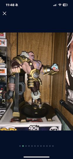 Braum Rakan Jhin Statue League Of Legends 