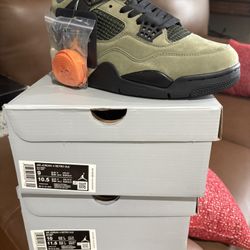 Jordan Retro “ UNDEFEATED 4s” Men’s 10,11