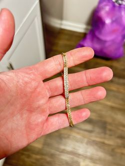 Vintage Gold and Diamond Bracelet