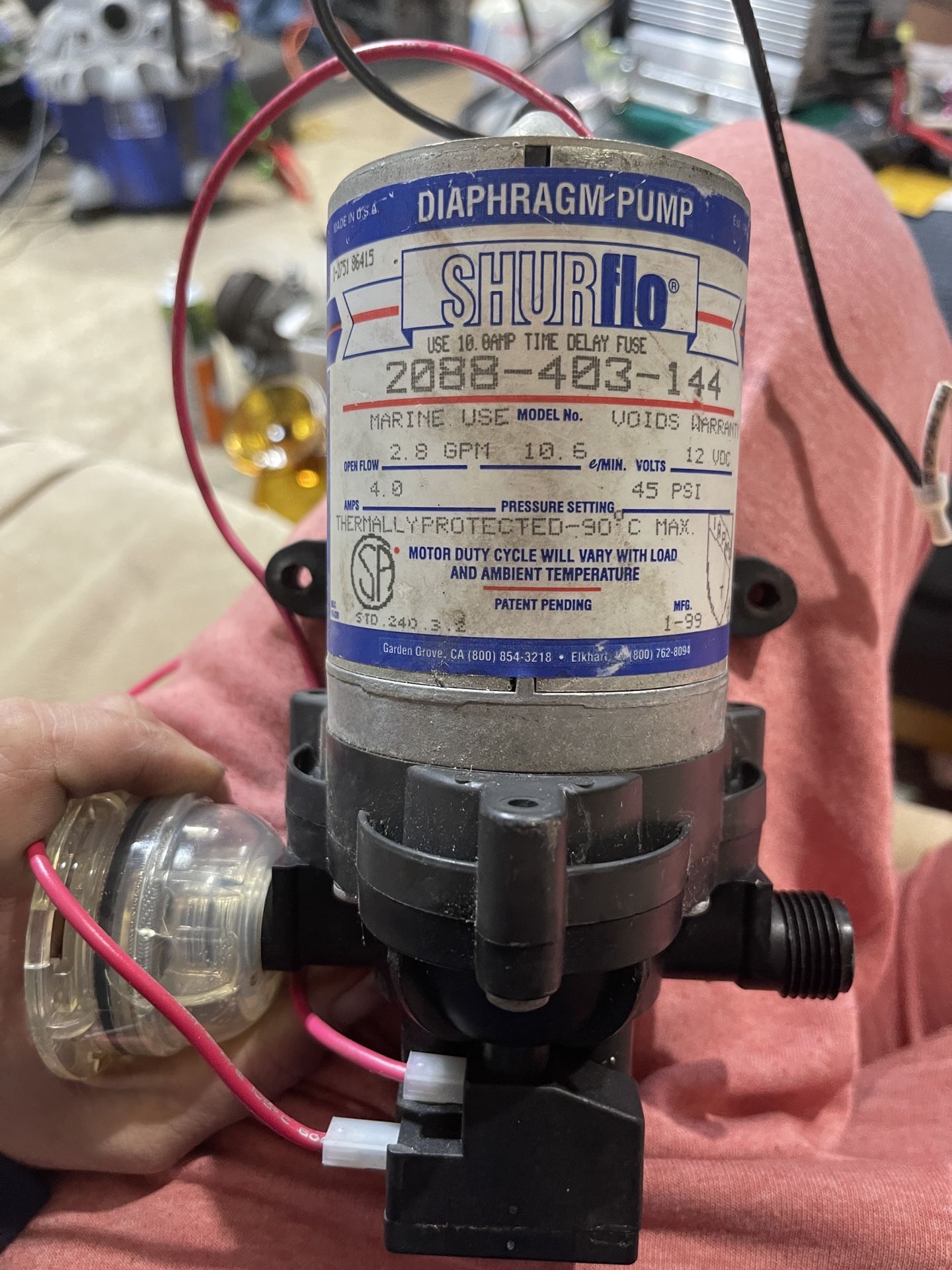 Shurflo Diaphragm Pump