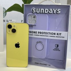 iPhone 14 Unlocked 128Gb Case Glass Protector And Camera Protector FOR FREE!!!