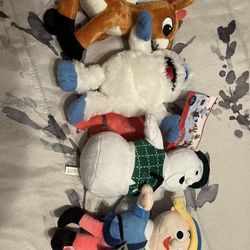 Lot Of Rudolf The Restored Reindeer Plushies