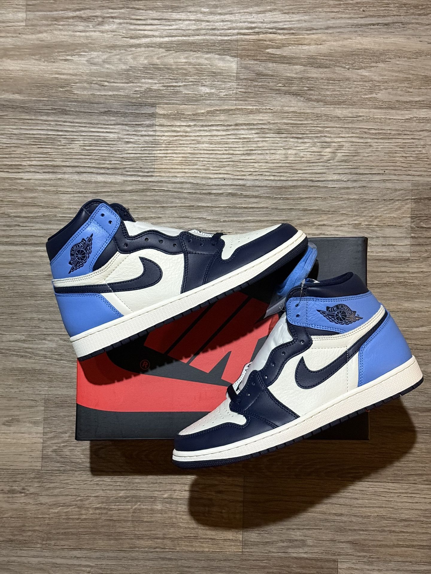Brand New! Air Jordan 1 High Obsidian