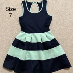Women Summer Dress Size 7 Teenager