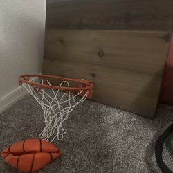 Wooden Mini Basketball Hoop