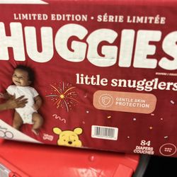 Huggie Diapers 84 Diapers Size 2