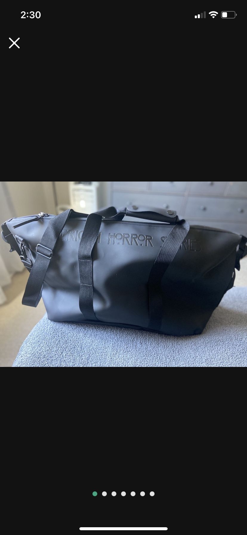 Rains Weekend Bag (American Horror Stories Wrap Gift)
