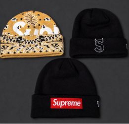 Supreme Beanies opened $45. Each