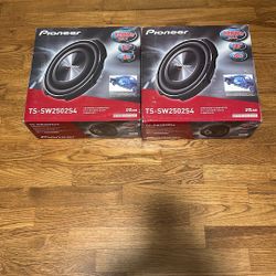 Pioneer Subwoofers (2)
